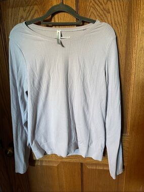 Athleta Light Lavender In Motion Long-Sleeve Top